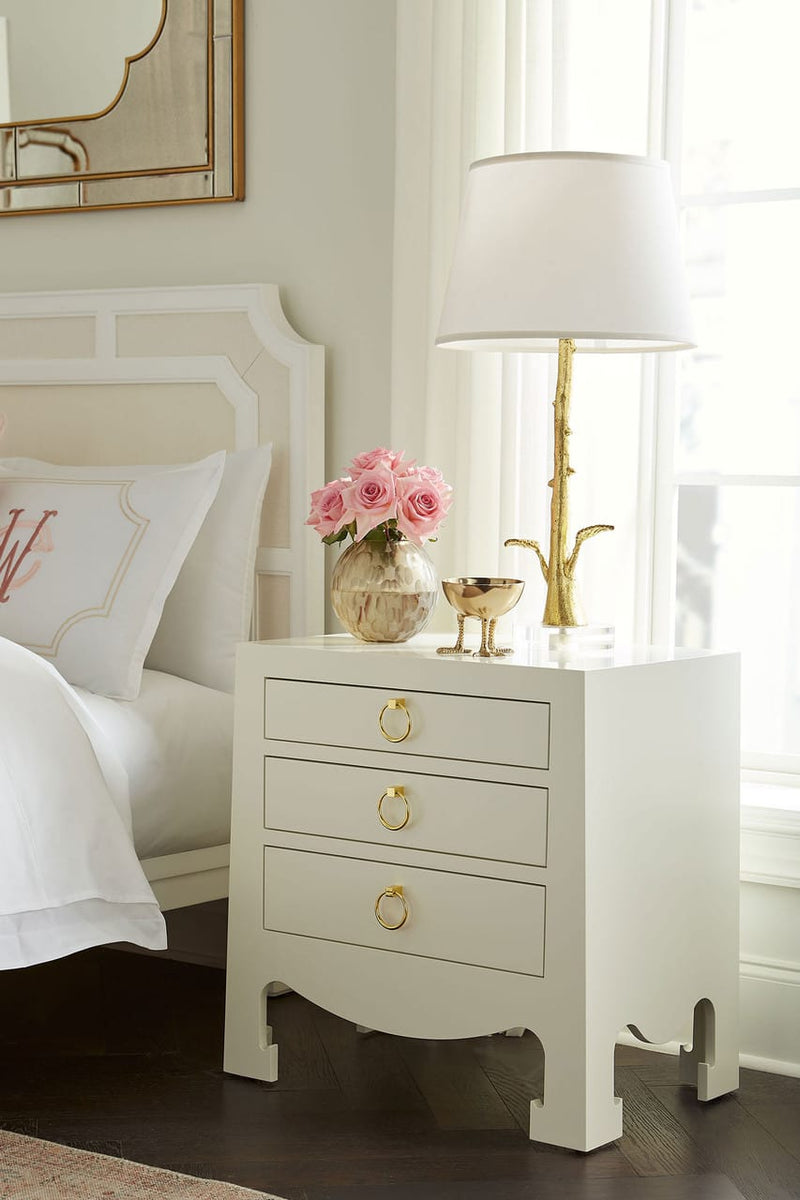 Villa & House Jacqui 3-Drawer Side Table Side Table