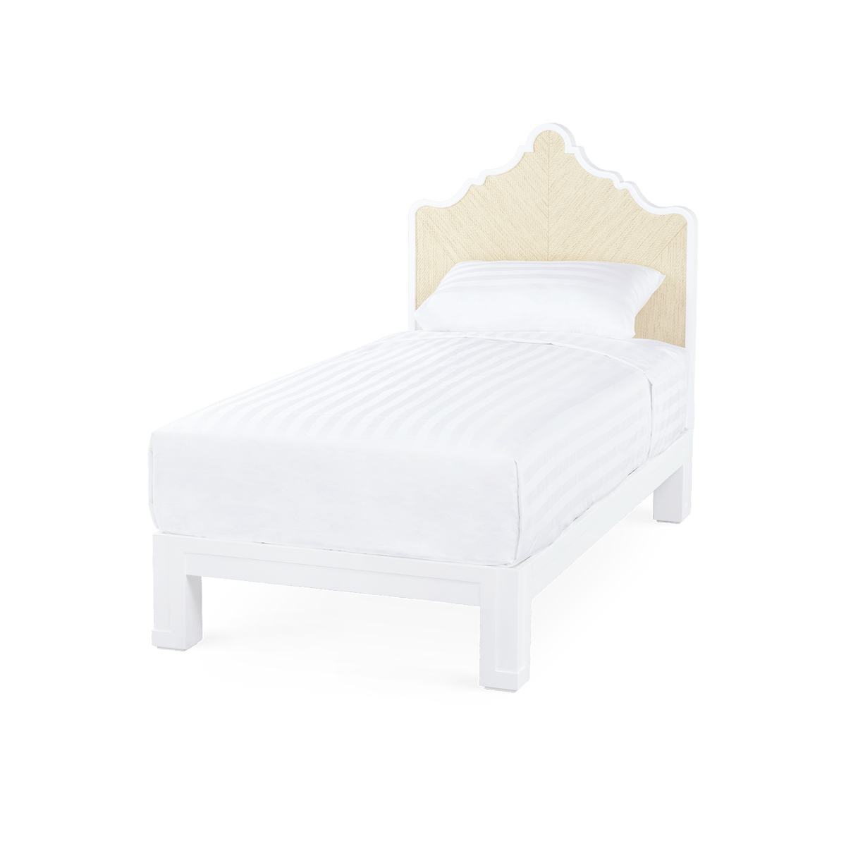 Villa & House Twin Victoria Headboard with Ryder Bed Frame Headboards VIC-530-6124-WB