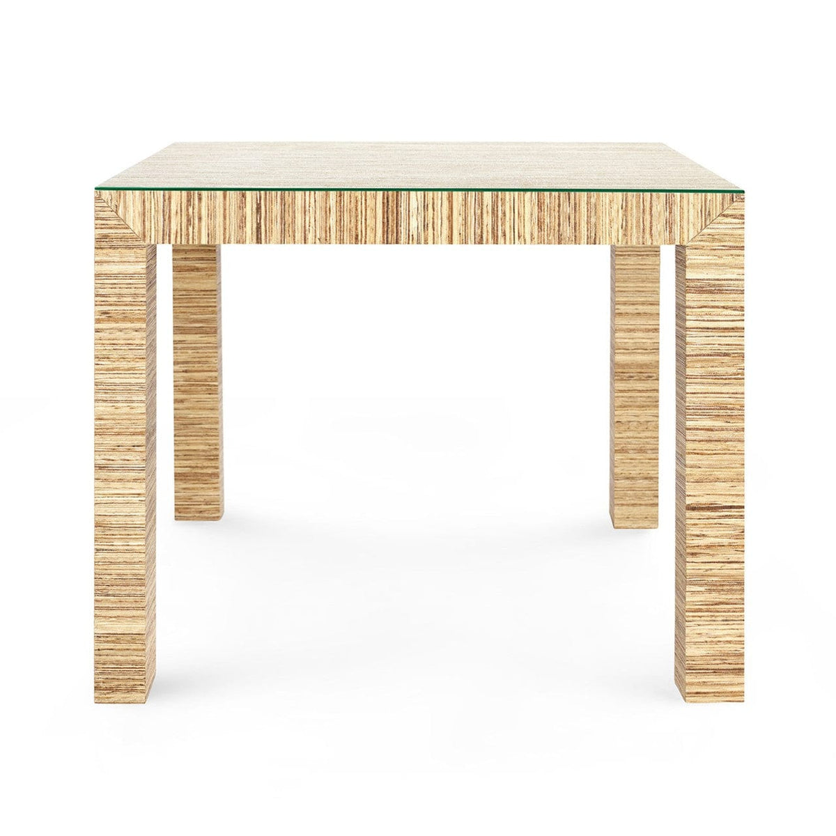 Villa & House Valentina Grasscloth Game Table Game Table