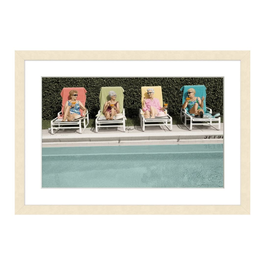 Wendover Art Golden Girls Poolside Artwork WPH2276