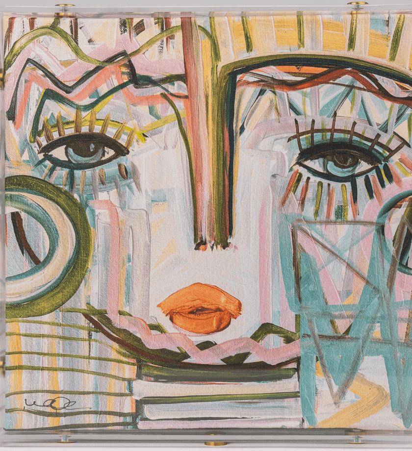 Iron Rose Chica on Acrylic - secondary