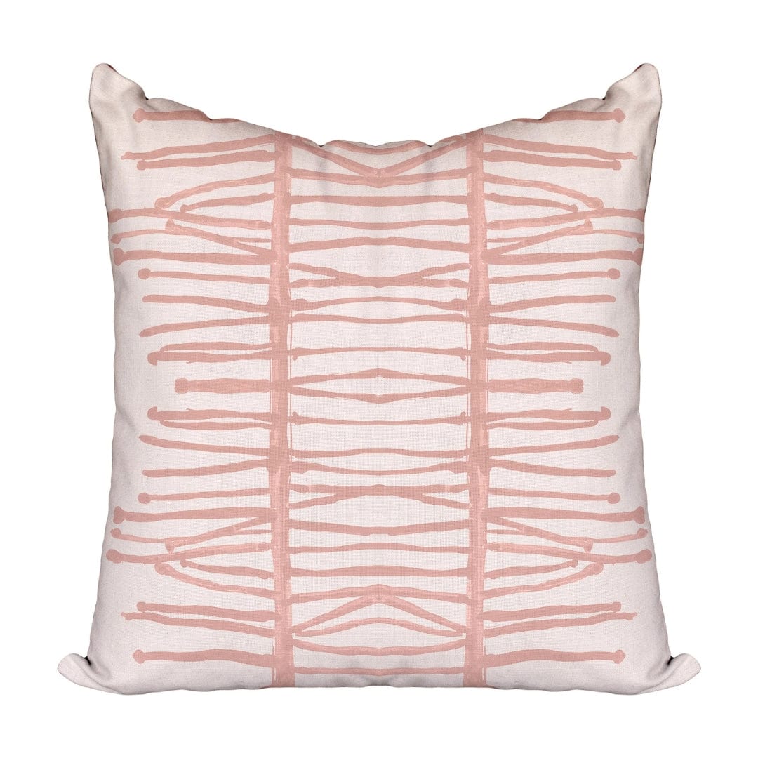 Windy O'Connor 22x22 Artifact Colors Pillow- Blush Pillows