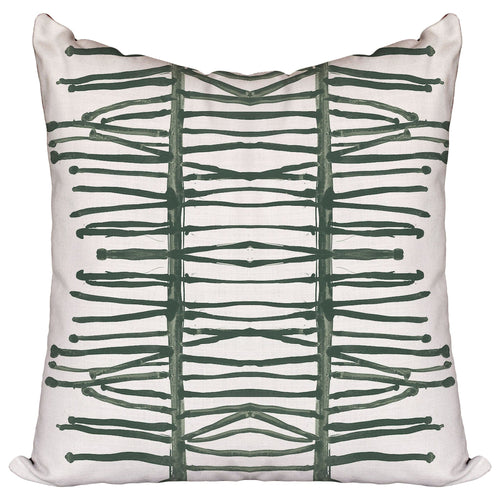 Windy O'Connor Artifact Colors Pillow- Deep Sage Pillows