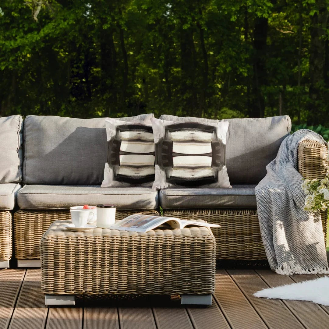 Windy O'Connor Bone Vert Outdoor Pillow Pillows BoneVert