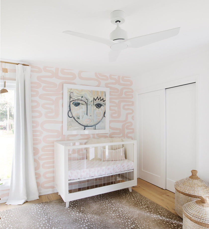 Dreaming Chica on Grasscloth-Framed - secondary