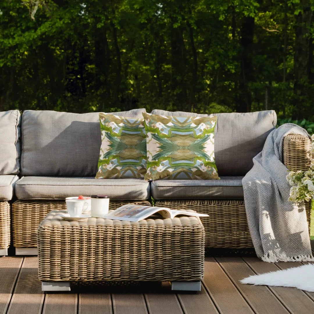 Windy O'Connor Lake Como Outdoor Pillow Pillows LakeComo