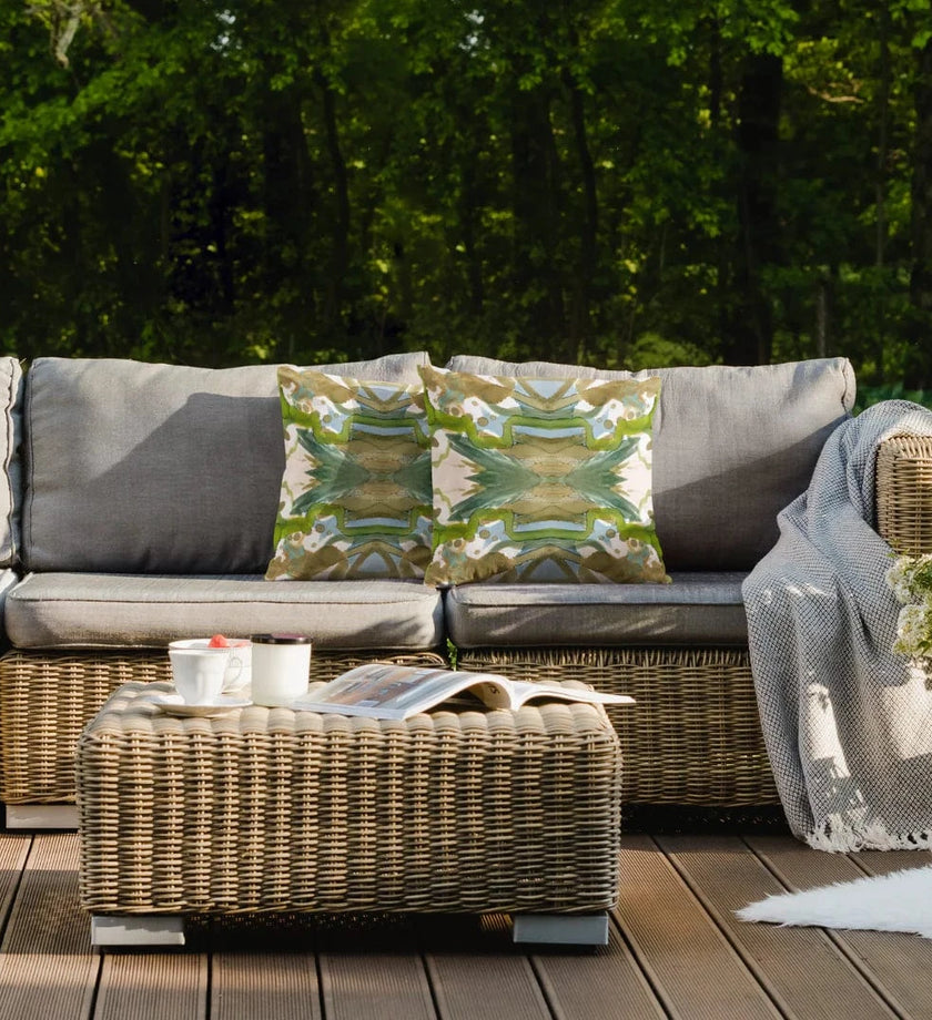 Lake Como Outdoor Pillow - secondary