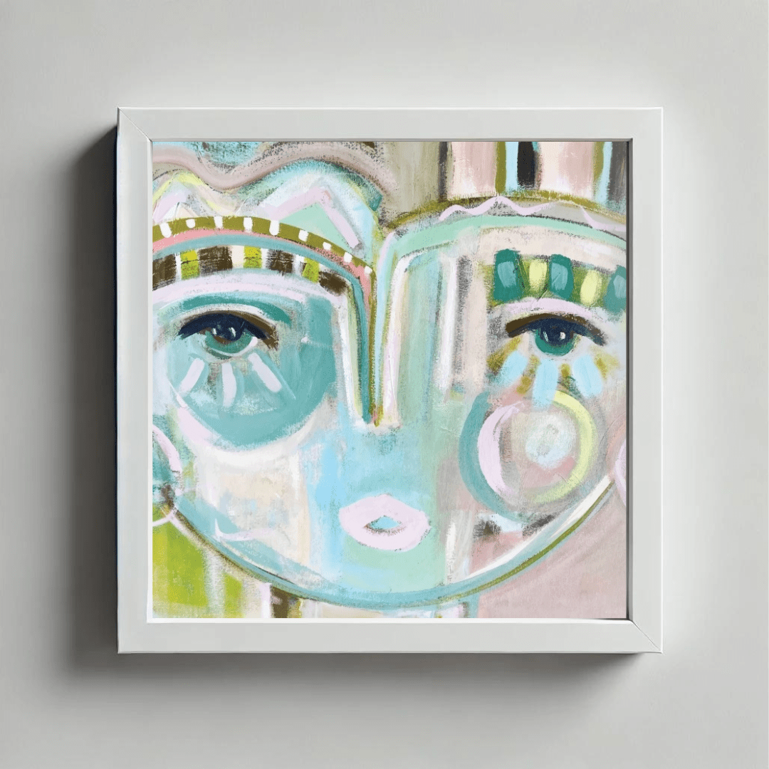 Windy O'Connor Mini Penny for Your Thoughts Chica - Framed Artwork MiniPennyFramed