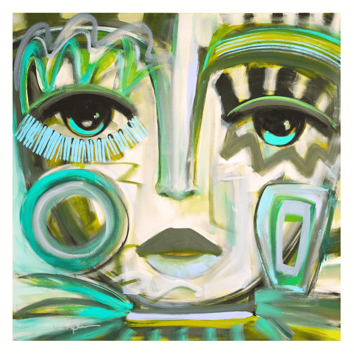 Windy O'Connor Mini That Girl Glows Chica - Framed Artwork MiniGirlGlowsChicaFramed