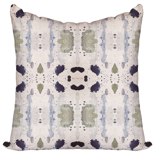 Windy O'Connor Mossy Blues Pillow Pillows