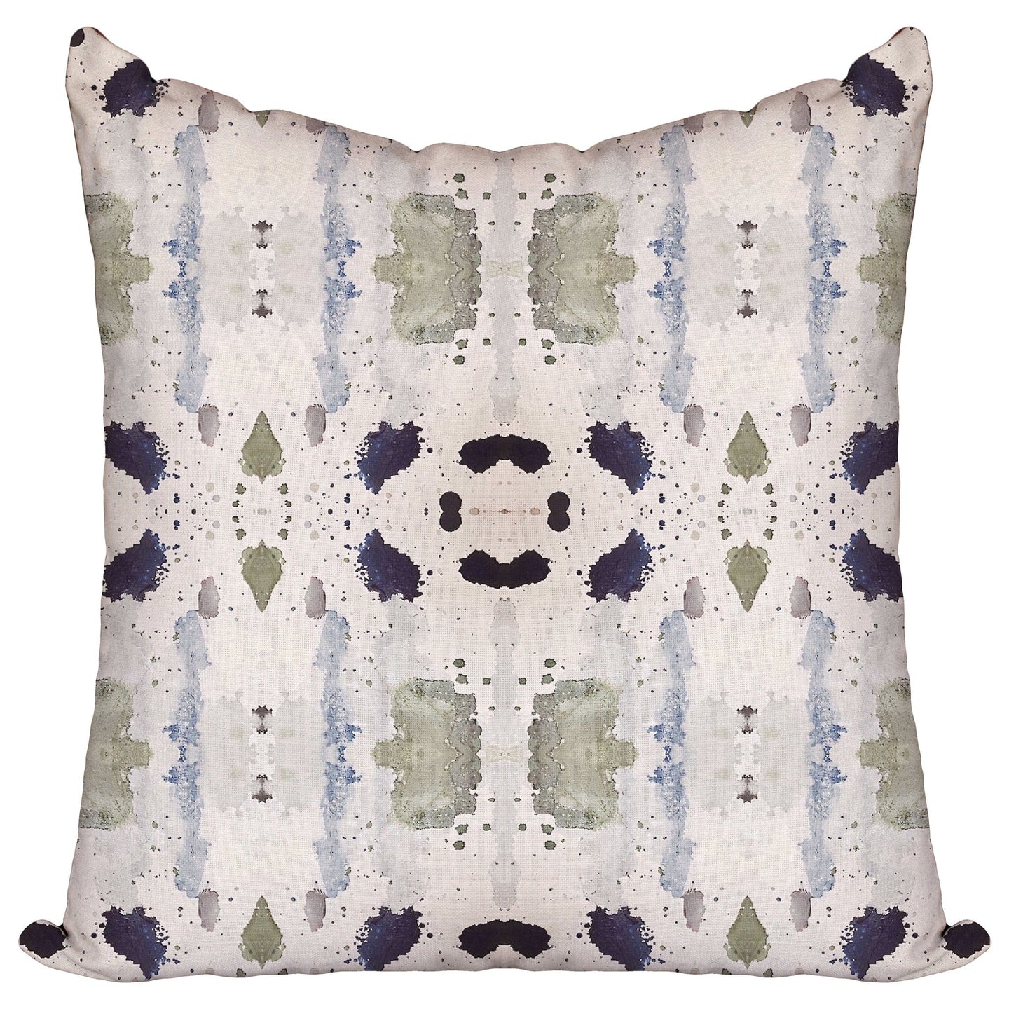 Windy O'Connor Mossy Blues Pillow Pillows