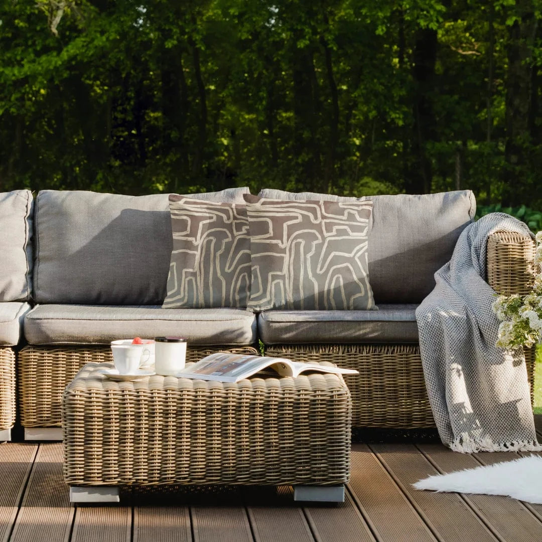 Windy O'Connor Rust Outdoor Pillow Pillows RustOutdoor