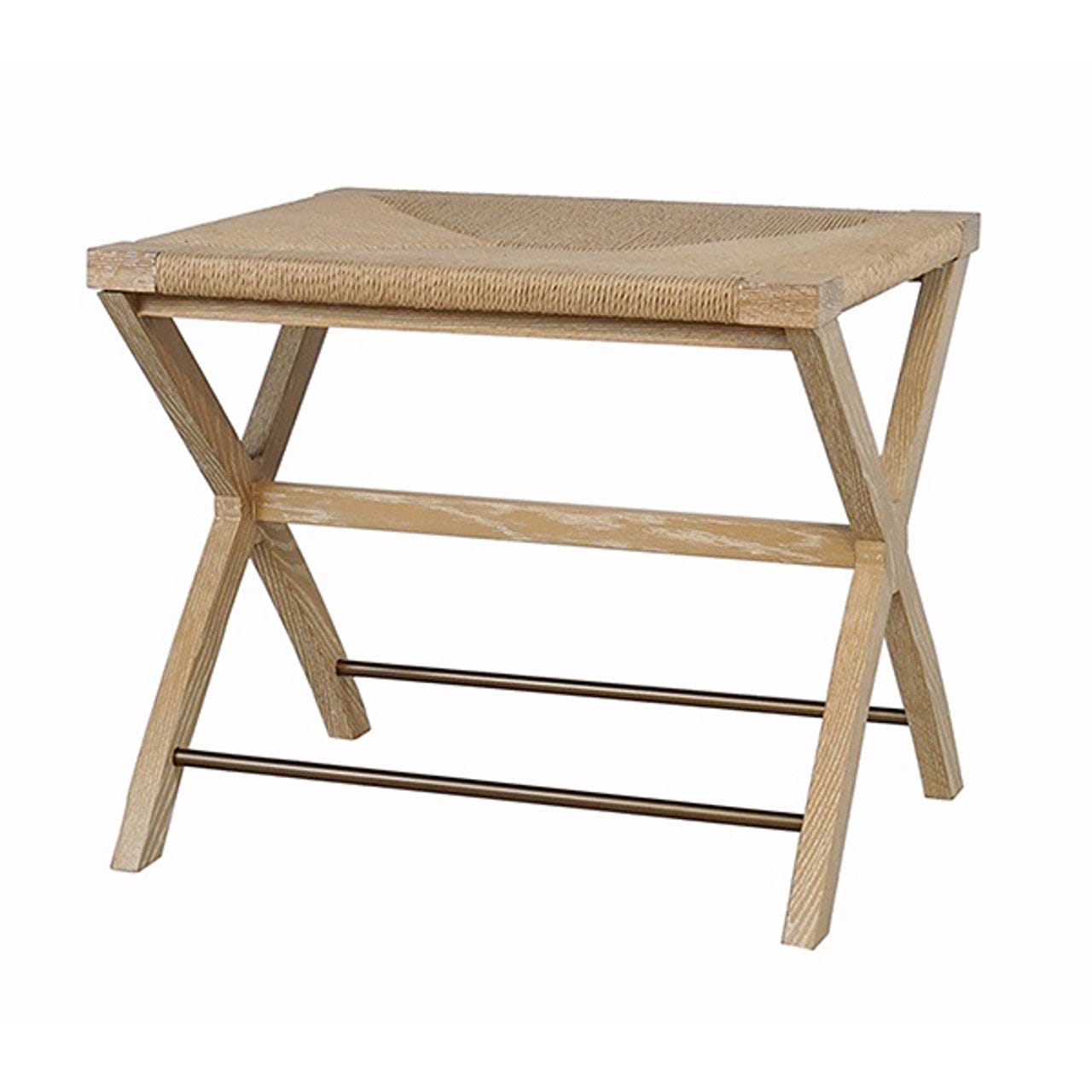 Worlds Away Conan Side Stool - Thumbnail 2