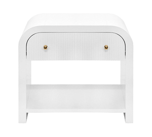 Worlds Away Esther Side Table Accent Tables ESTHER WH