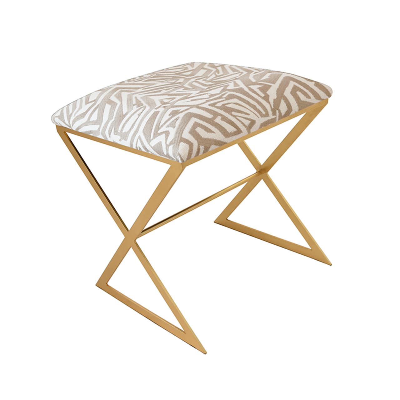 Worlds Away X Side Stool - Thumbnail 2