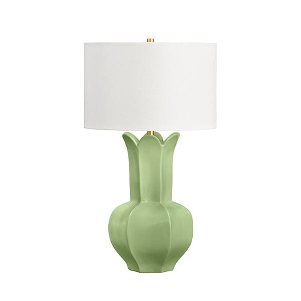 Worlds Away Green Worlds Away Layla Table Lamp Table Lamps LYLA GR