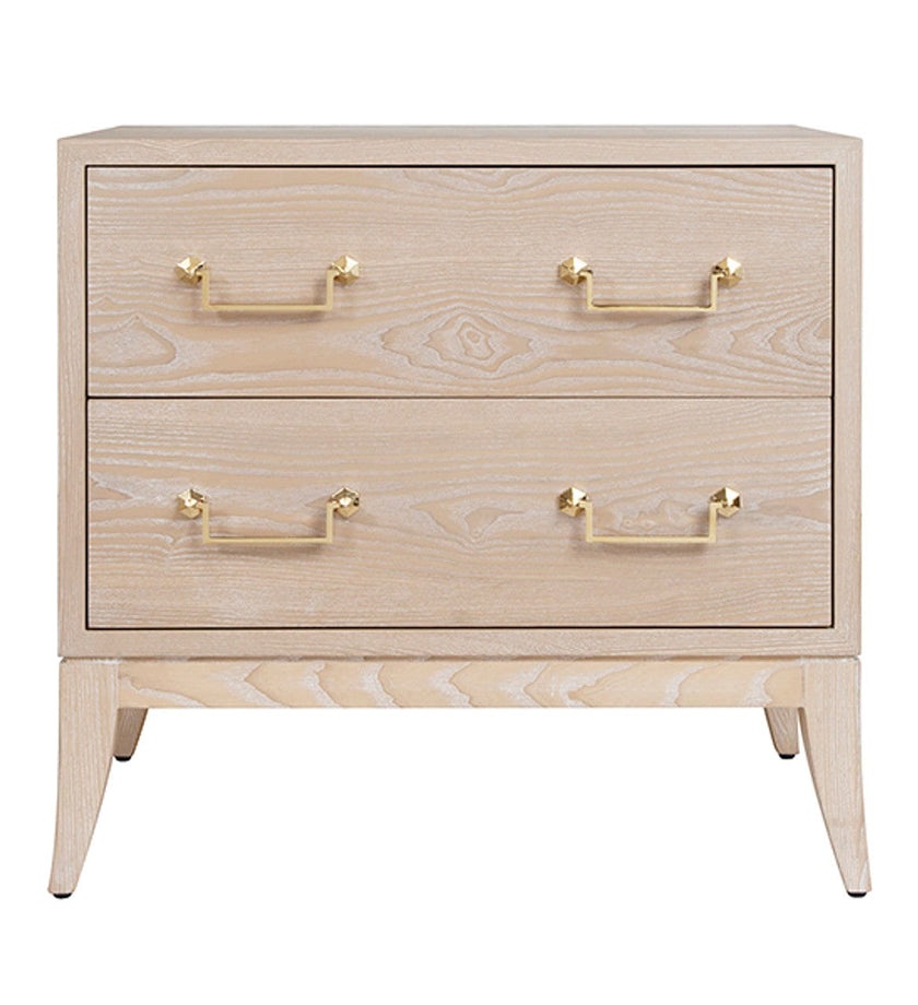 Worlds Away Kenna Drawer Side Table