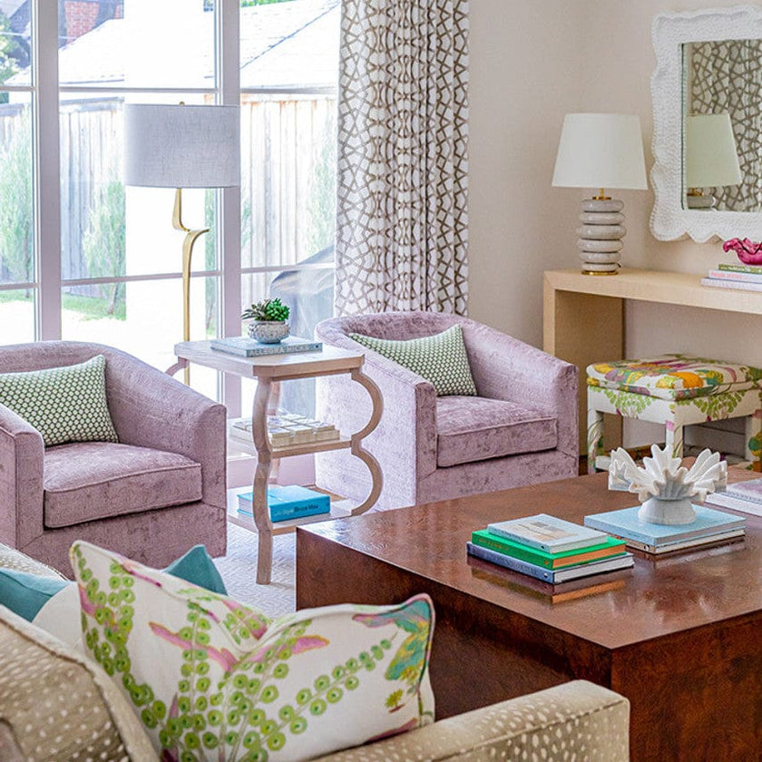 Worlds Away Olive Side Table - Natural - secondary