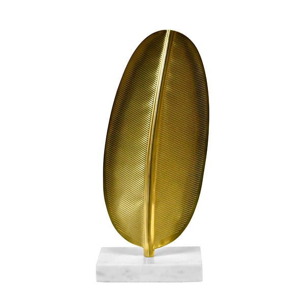 Worlds Away Worlds Away Blade Leaf Sculpture Sculptures BLADE