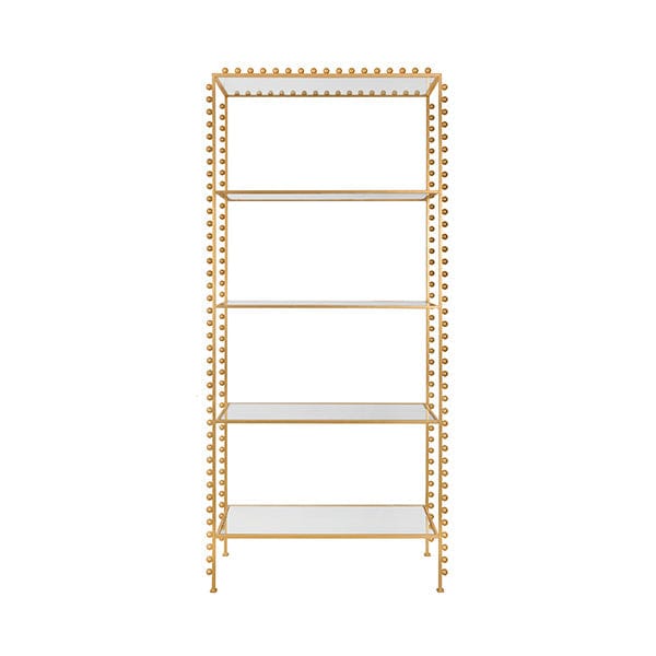 Worlds Away Worlds Away Goldie Shelves Bookcases GOLDIE G