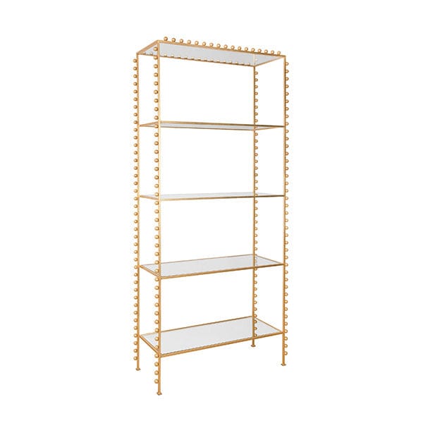 Worlds Away Worlds Away Goldie Shelves Bookcases GOLDIE G