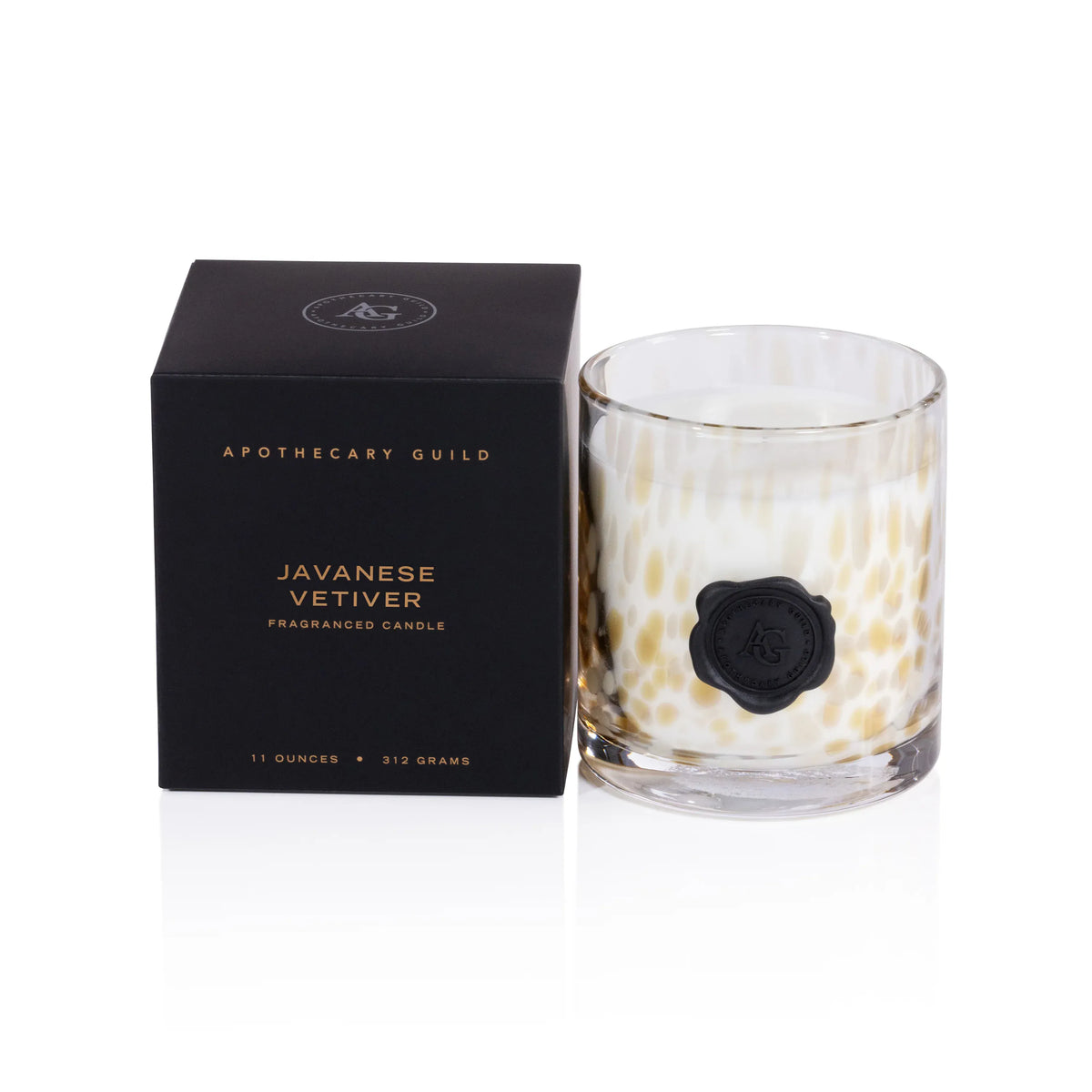 Zodax 3.5" x 4" Apothecary Guild Opal Glass Candle Jar - Light Mocha Candles