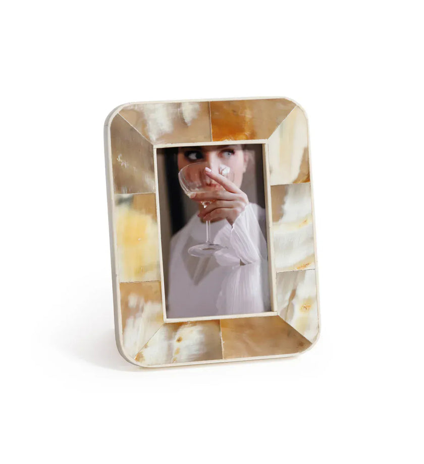 Dune African White Horn Photo Frame