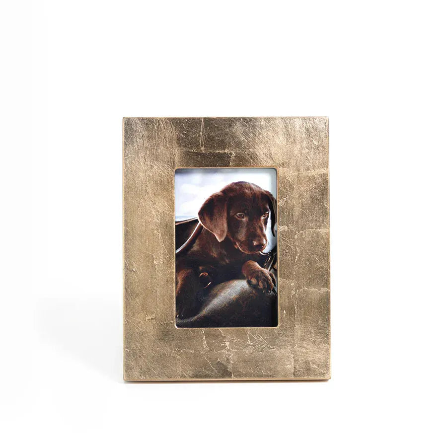 Zodax 4" x 6" Gold Leaf Photo Frame Photo Frame VT-1194