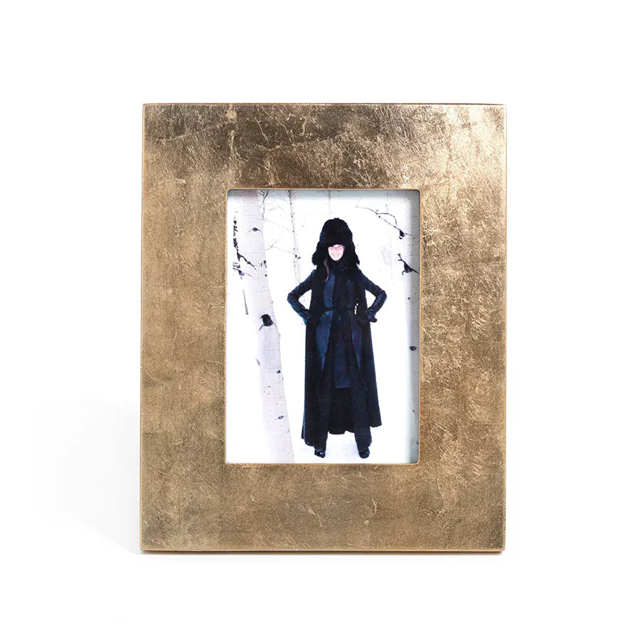 Zodax 5" x 7" Gold Leaf Photo Frame Photo Frame VT-1195