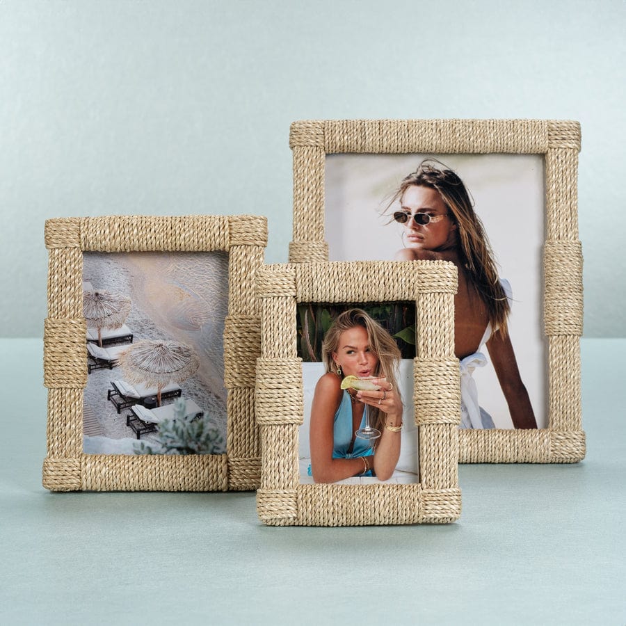 Zodax Abaca Rope Photo Frame Picture Frames