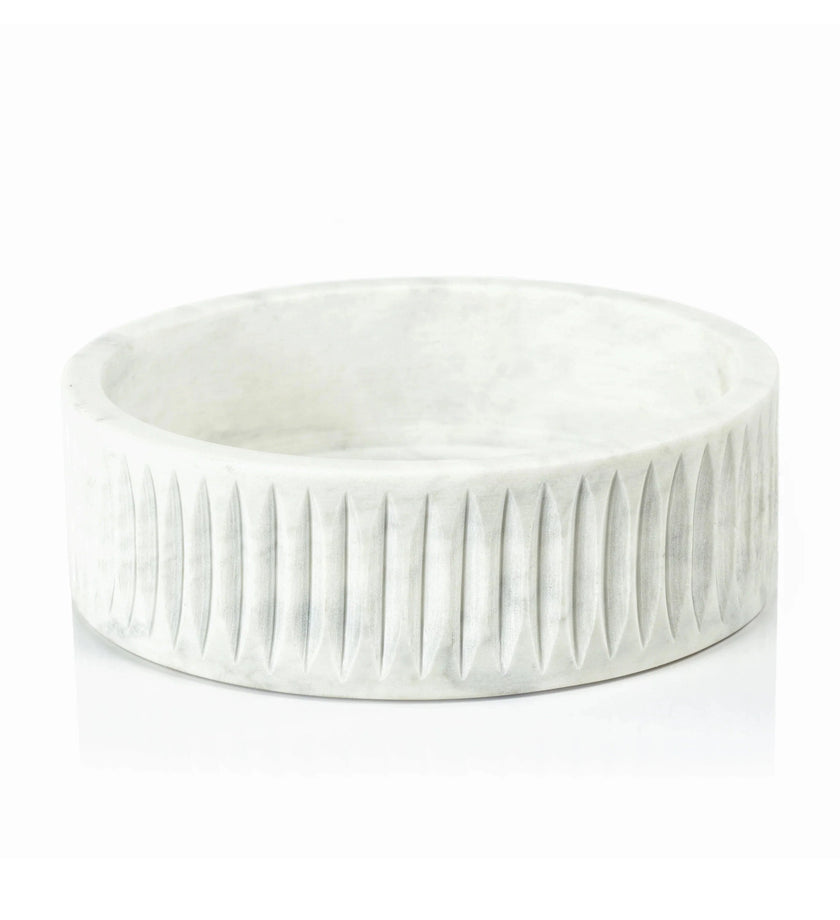 Arezzo Carved Marble Bowl