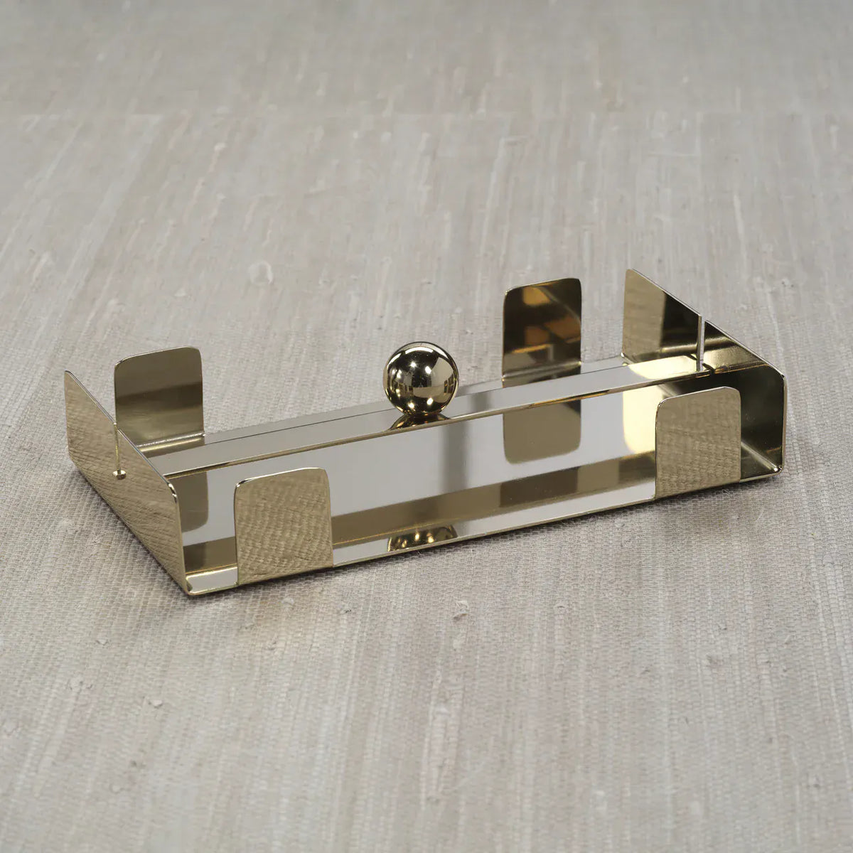 Zodax Basso Napkin Holder - Polished Gold Napkin Holders