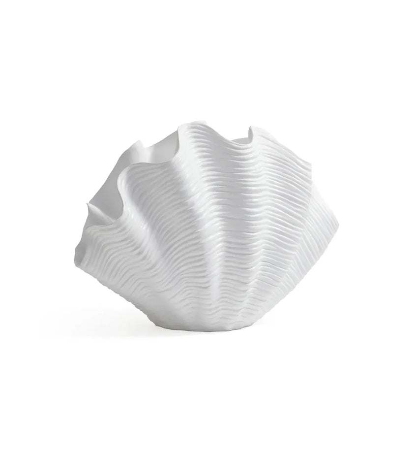 Belize Resin Decorative Shell Vase