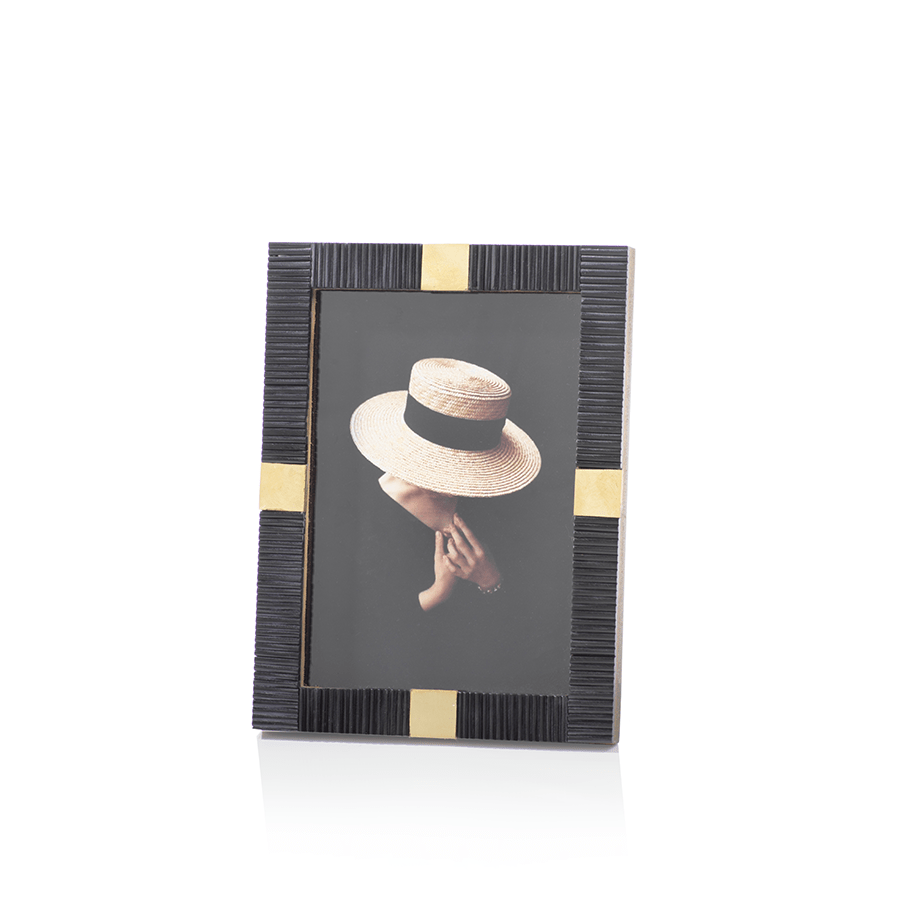 Zodax Black Maha Bone Photo Frame