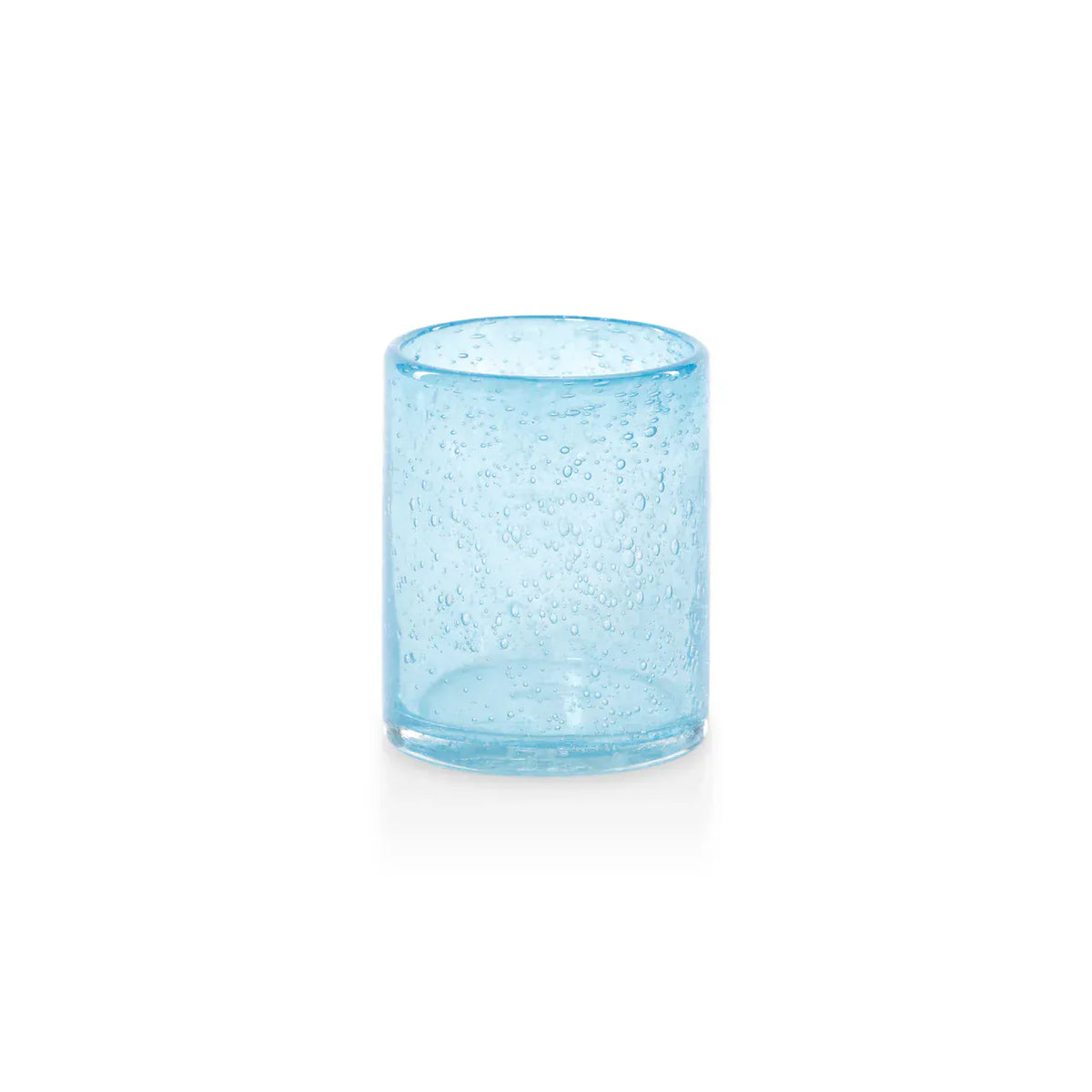 Zodax Blue Antibes Glass Tumbler Glassware CH-8277