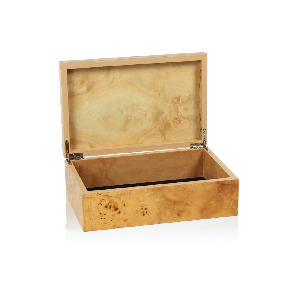 Zodax Burl Wood Box