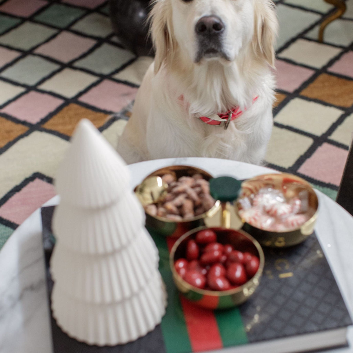 Zodax Ceramic Holiday Tree Miniature Trees