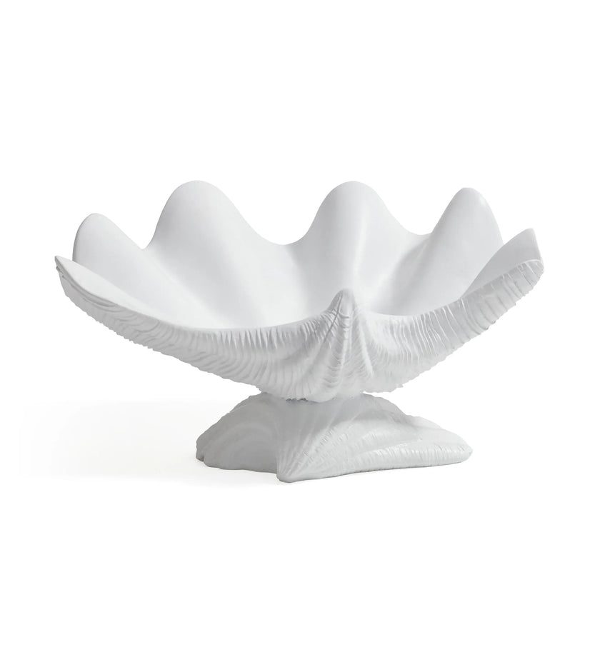 Champagne Reef Resin Decorative Shell Bowl