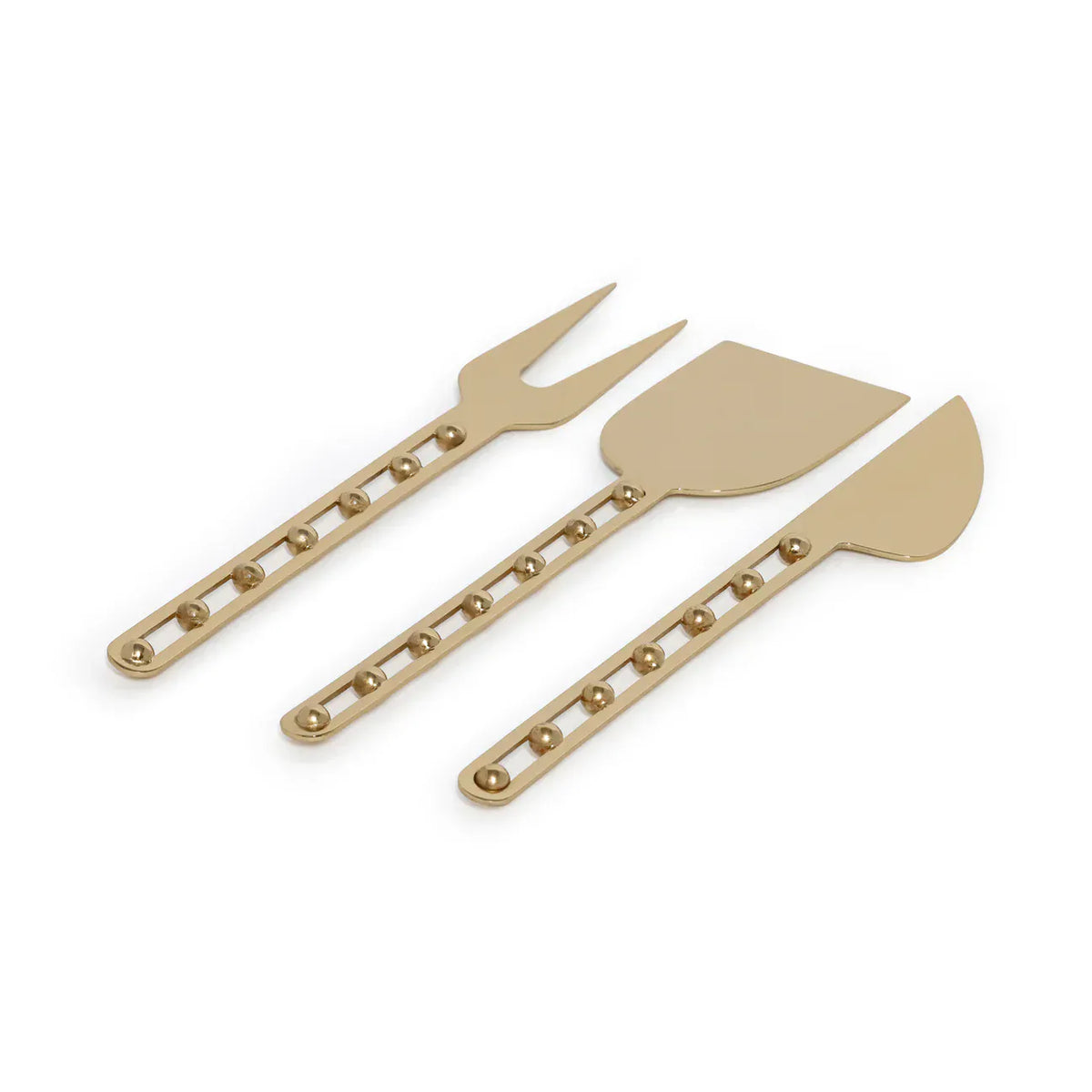 Zodax Córdoba Cheese Set of 3 - Gold Kitchen Tools & Utensils IN-8550