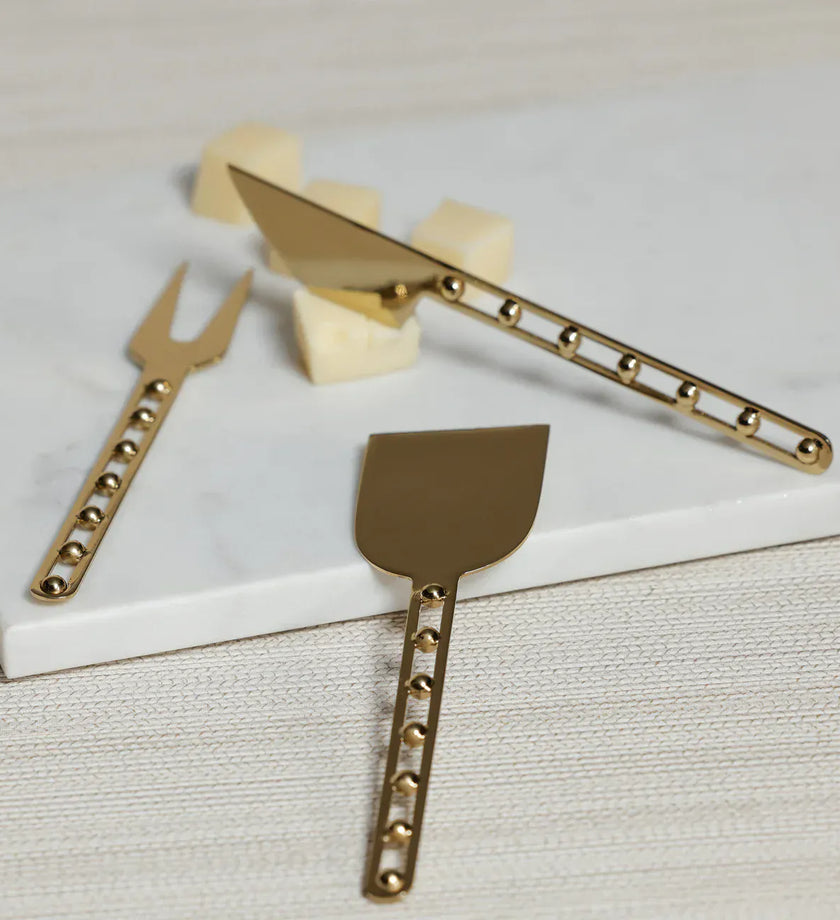 Córdoba Cheese Set of 3 - Gold - secondary