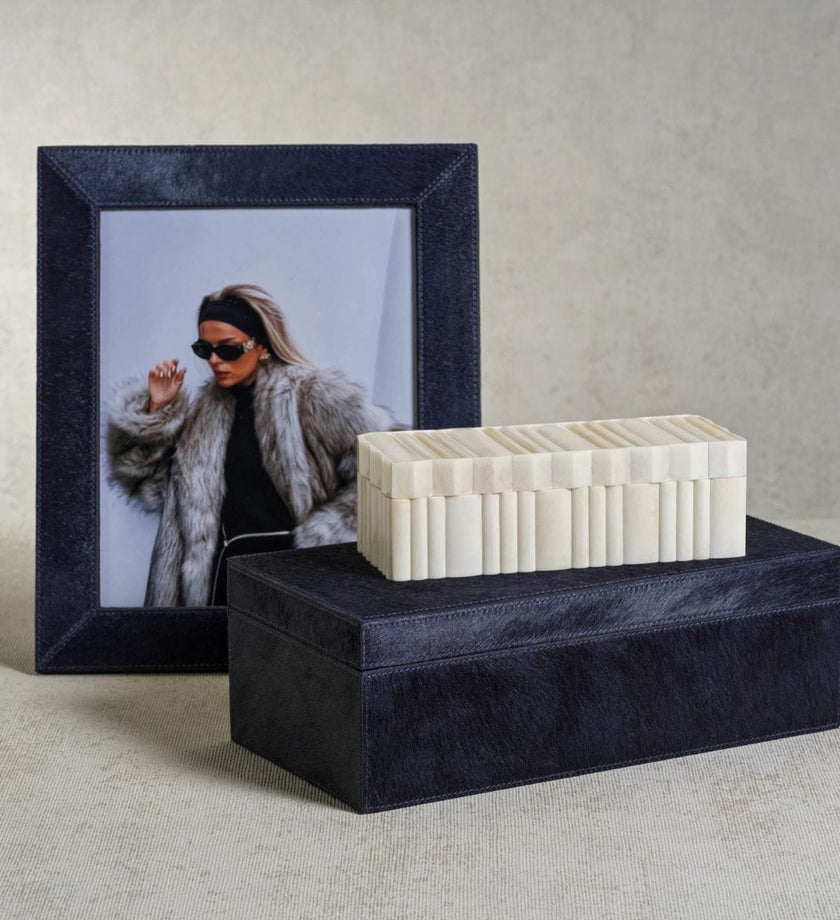 Corviglia White Bone Scalloped Box - secondary