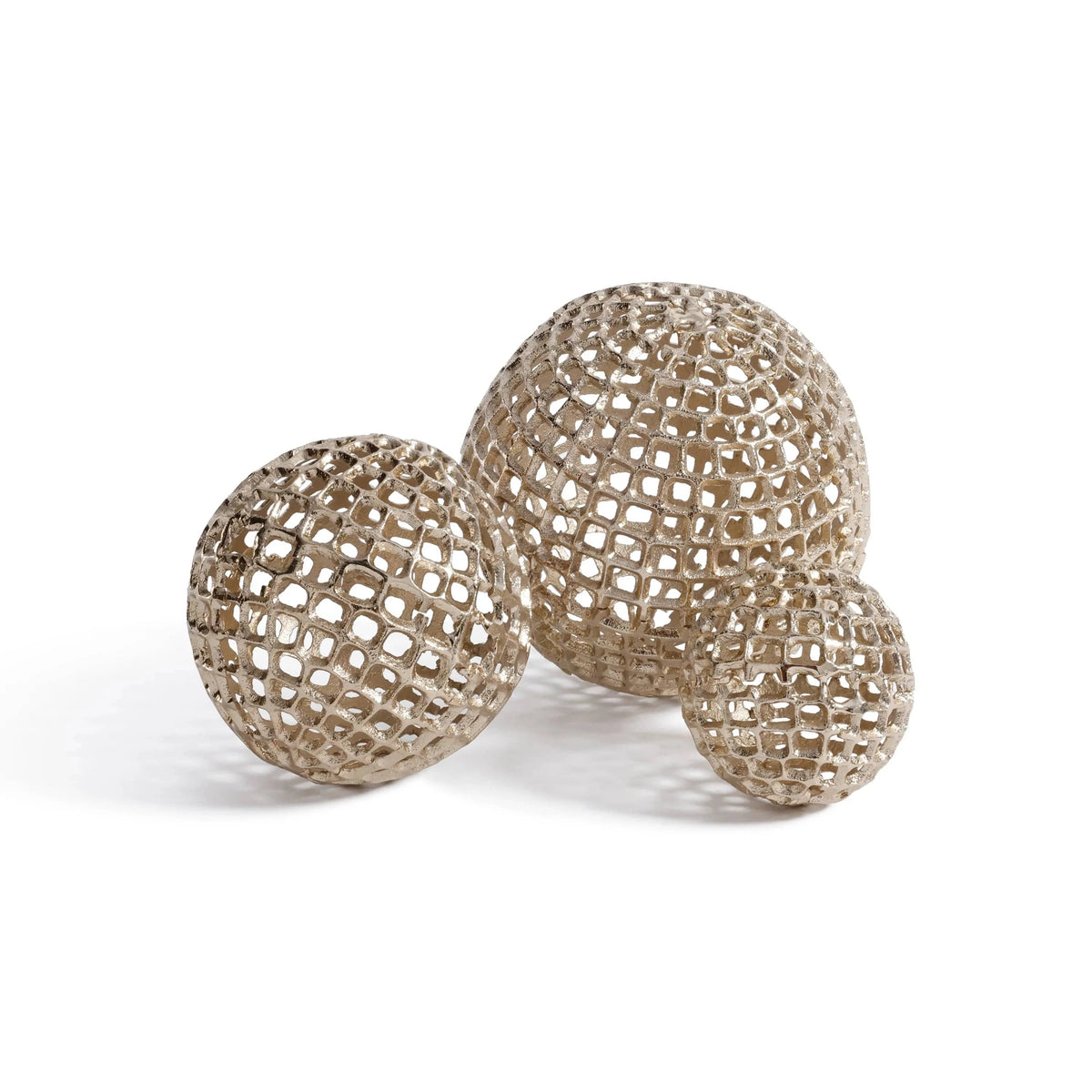 Zodax Decorative Alloy Orb - Gold Decorative Objects