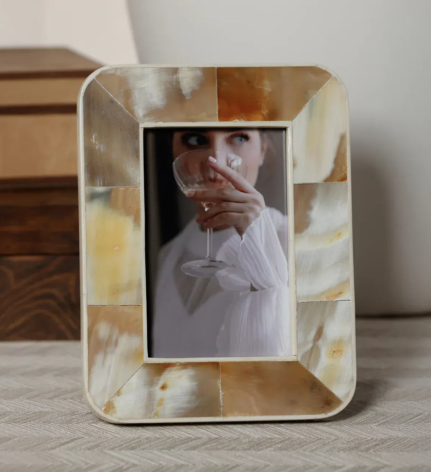 Dune African White Horn Photo Frame - secondary