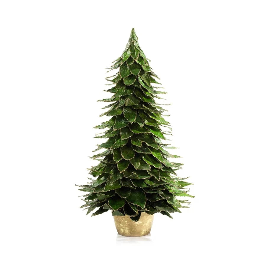 Zodax Extra Large Natural Leaf Tree on Pot Seasonal & Holiday Decorations NCX-2383