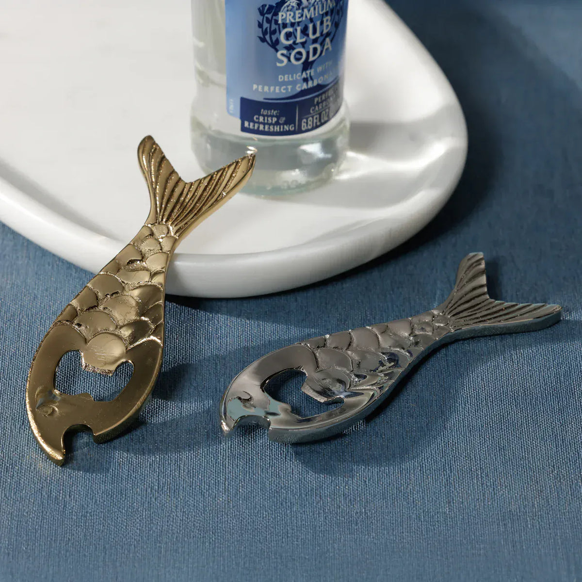 Zodax Fish Bottle Opener - Polished Gold Bottle Openers IN-8481