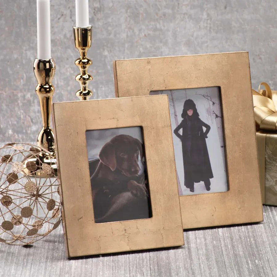 Zodax Gold Leaf Photo Frame Photo Frame