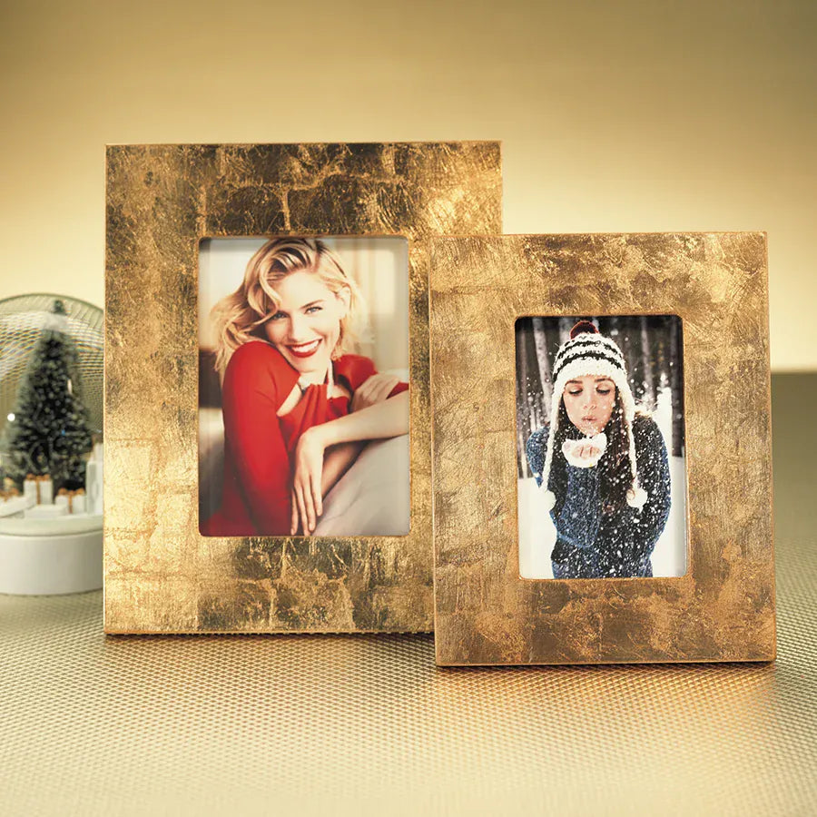 Zodax Gold Leaf Photo Frame Photo Frame