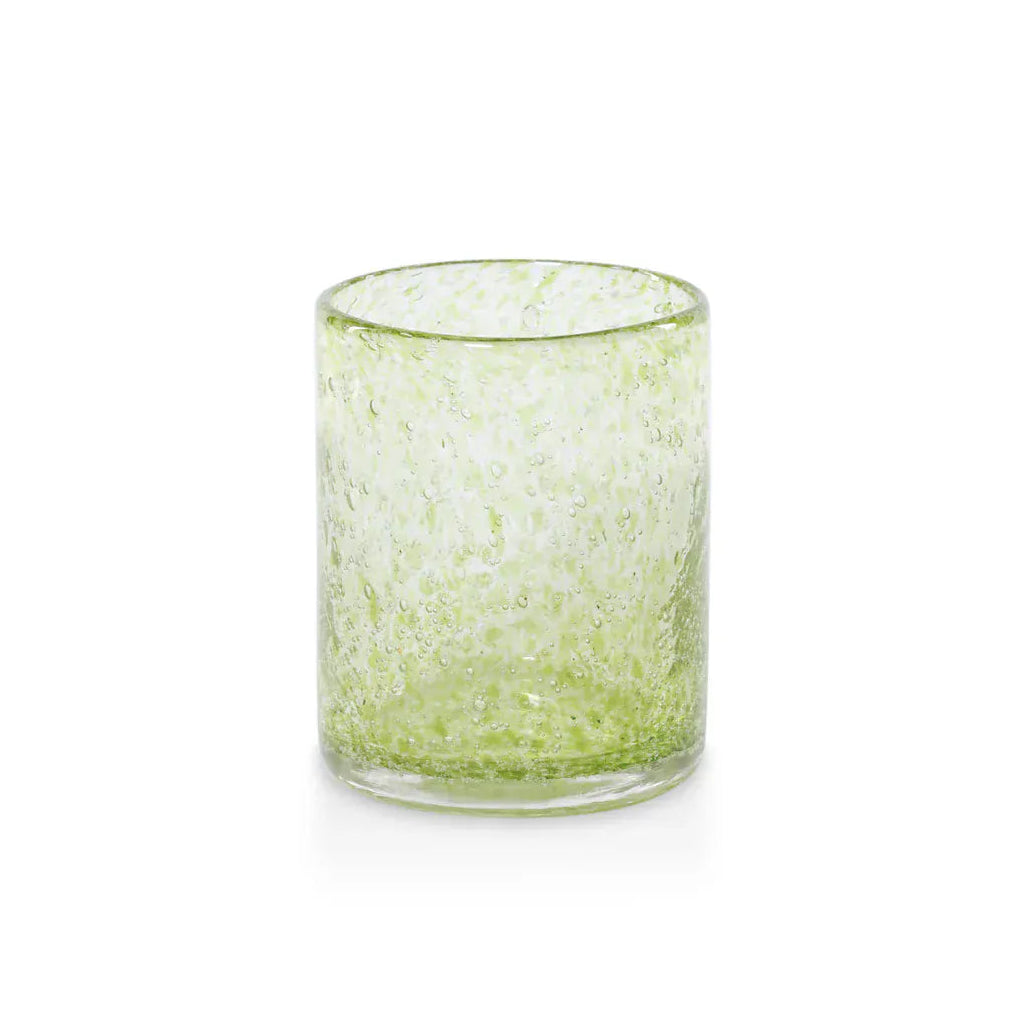 Zodax Green Antibes Glass Tumbler Glassware CH-8276