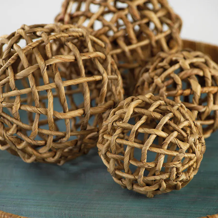 Zodax Hyacinth Twisted  Ball Decorative Objects