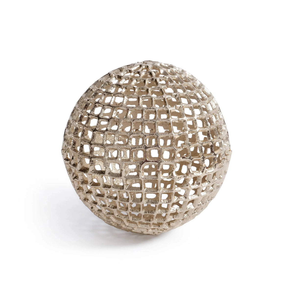 Zodax Large Decorative Alloy Orb - Gold Decorative Objects IN-8335